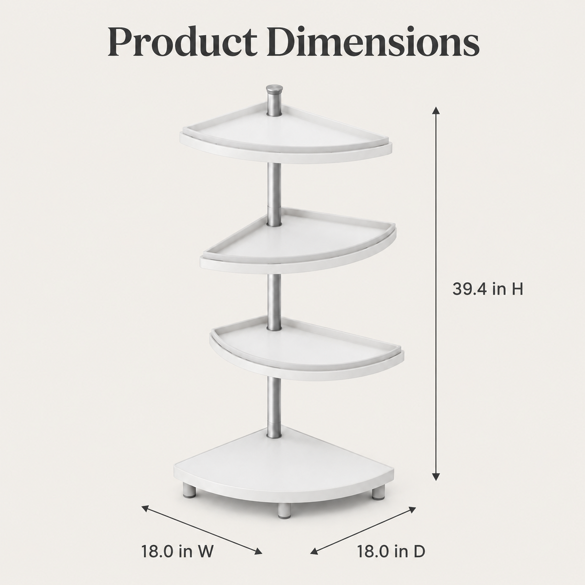 GOMEZ PULSE HaloStack Corner Organizer