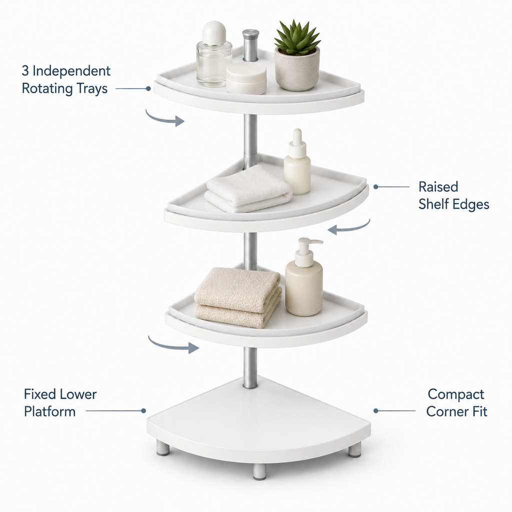 GOMEZ PULSE HaloStack Corner Organizer
